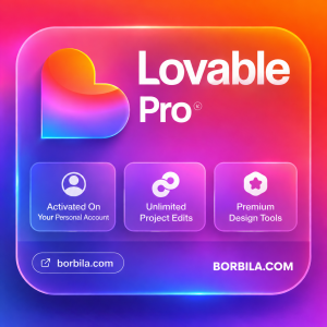 Lovable Pro AI App Builder Subscription